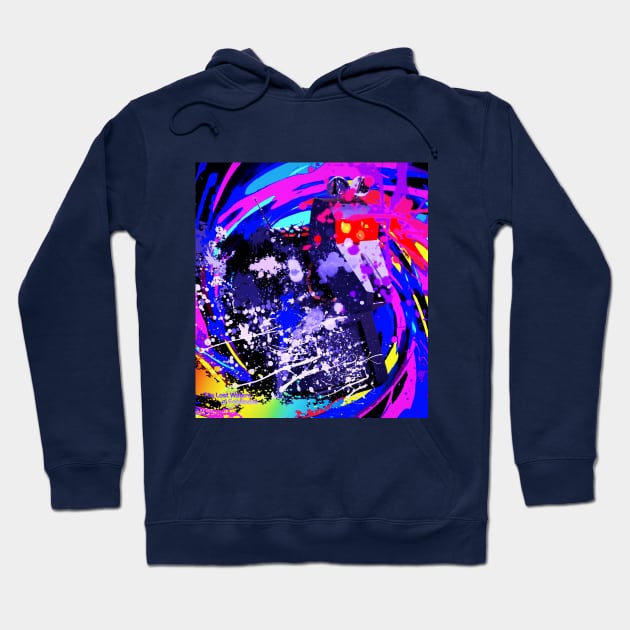 swirl k9 Hoodie by EnceladusWaters